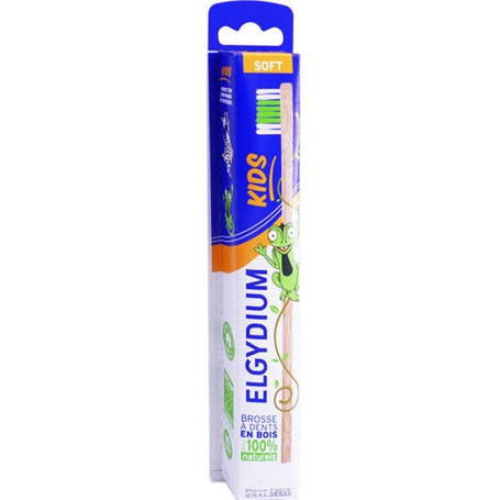 Elgydium brosse dent kids bois eco souple