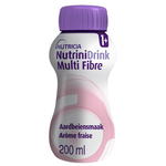 Nutrinidrink multi fibre arôme fraise bouteille 200ml
