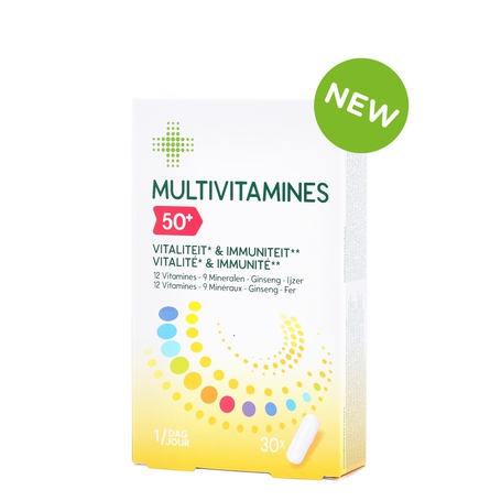 Multipharma Multivitamines 50+ 30st