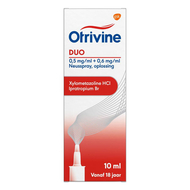 Otrivine Duo 0,5/0,6 neusspray 10ml