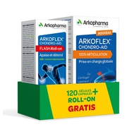 Arkopharma Chondro-Aid 120pc + Flash roll-on gratuit