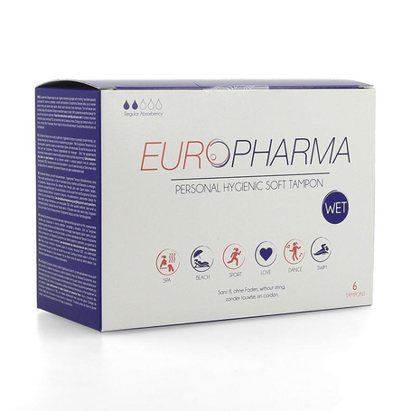 Europharma tampon glijmiddel 6