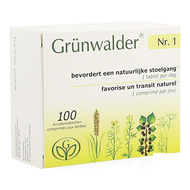 Grunwalder Nr. 1 transit intestinal comprimés 100pc