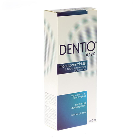 Dentio bleu 0,12% bain de bouche 250ml