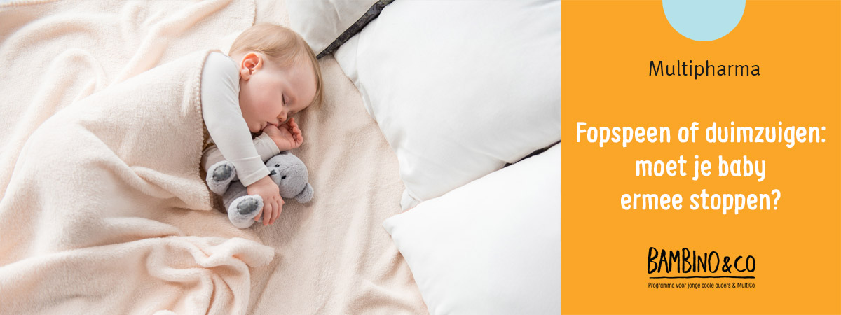 Fopspeen of duimzuigen: moet je baby ermee stoppen?