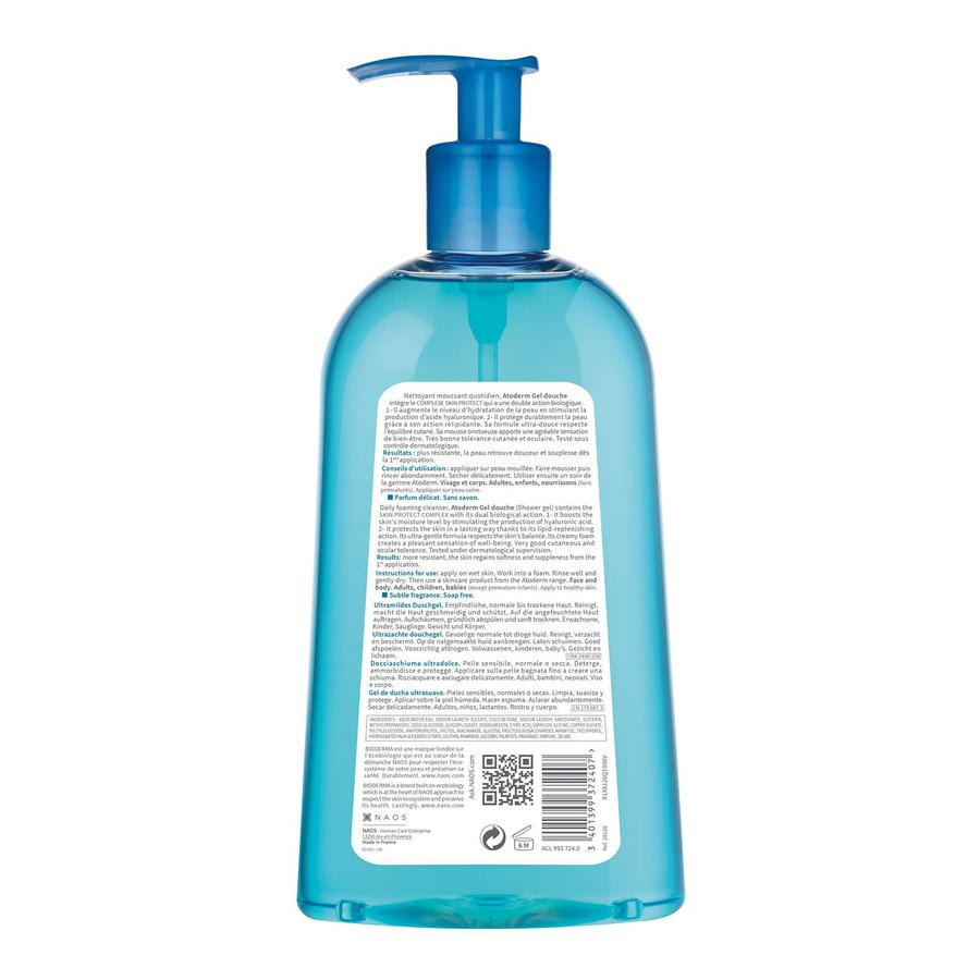 Bioderma Atoderm Ultrazachte Douchegel Normale Droge Huid 1L kopen