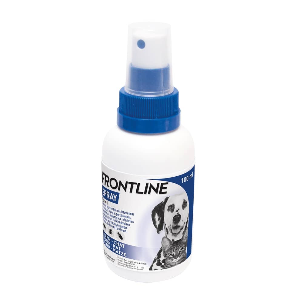 douche Vertellen Bijproduct Frontline Spray hond/kat tegen vlooien en teken 100ml kopen? |  Multipharma.be