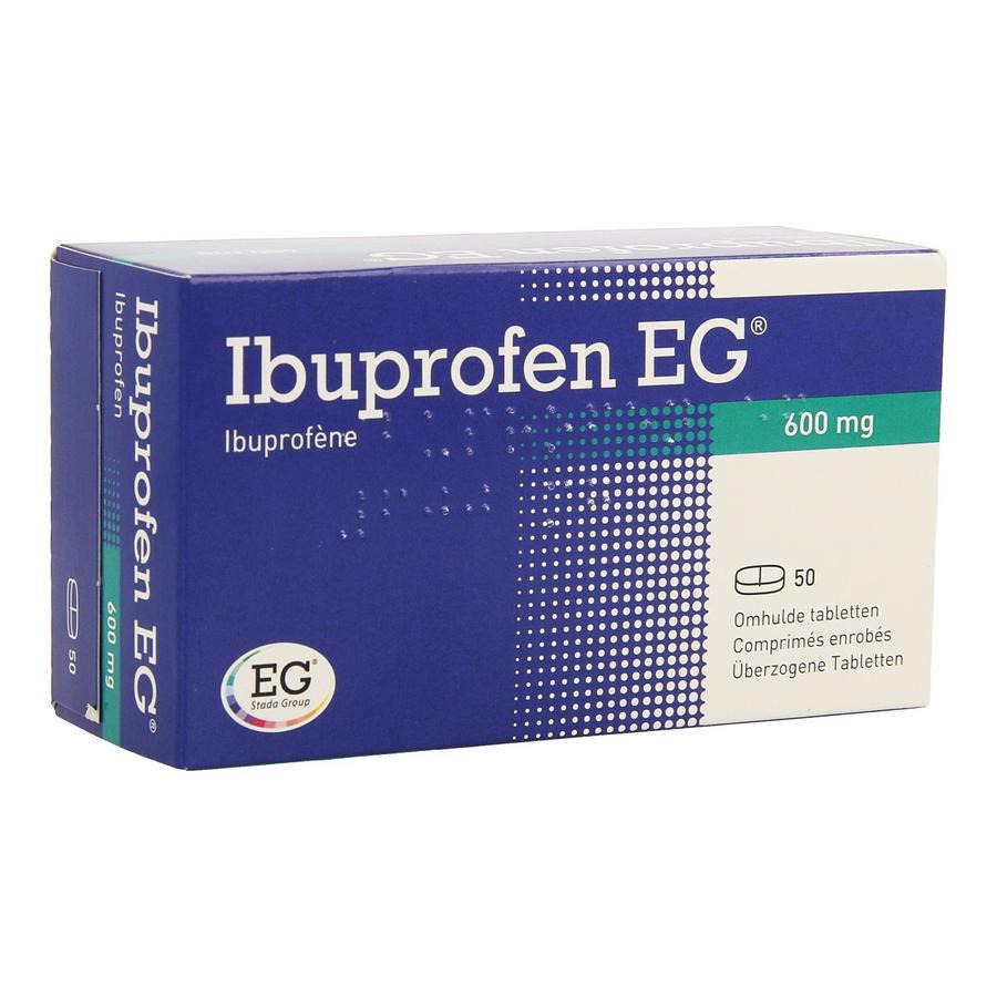 Achetez Ibuprofen eg 600 mg comp pell 50 x 600 mg en ligne