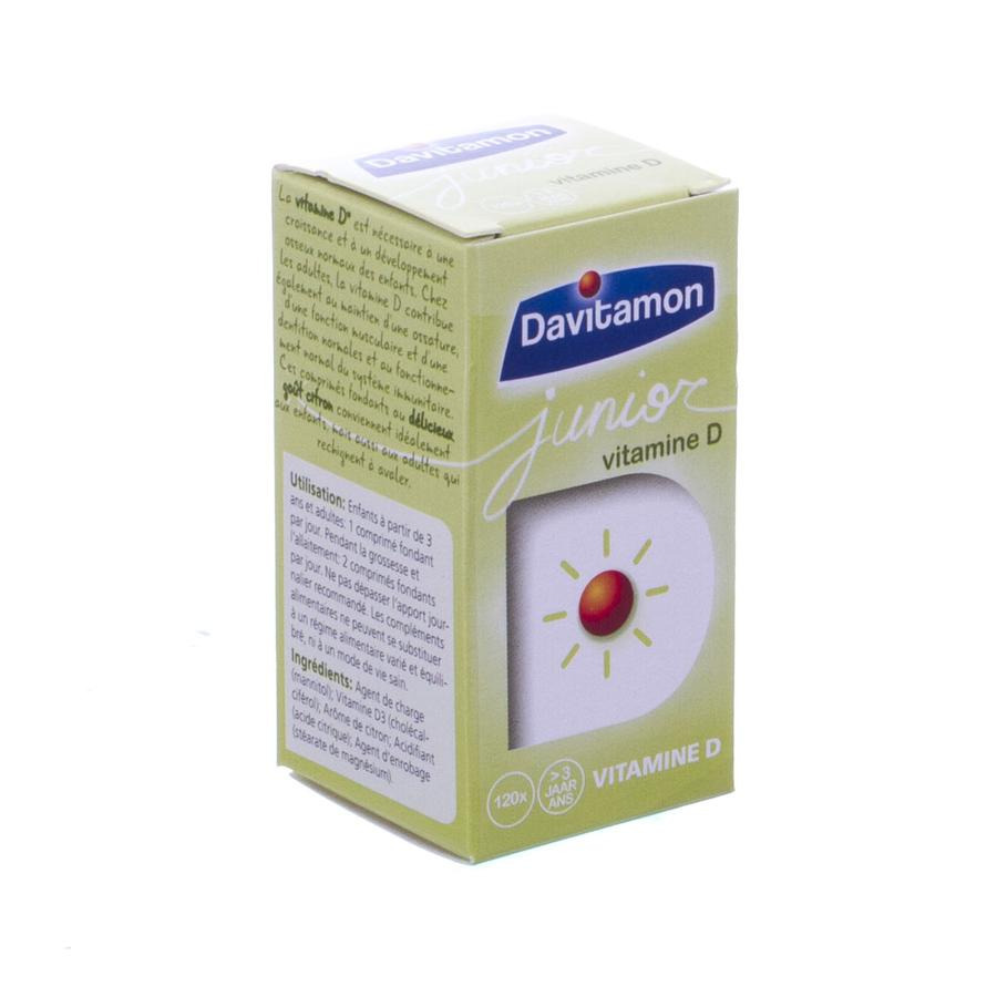 Davitamon Junior vitamine D 120st kopen? Multipharma.be