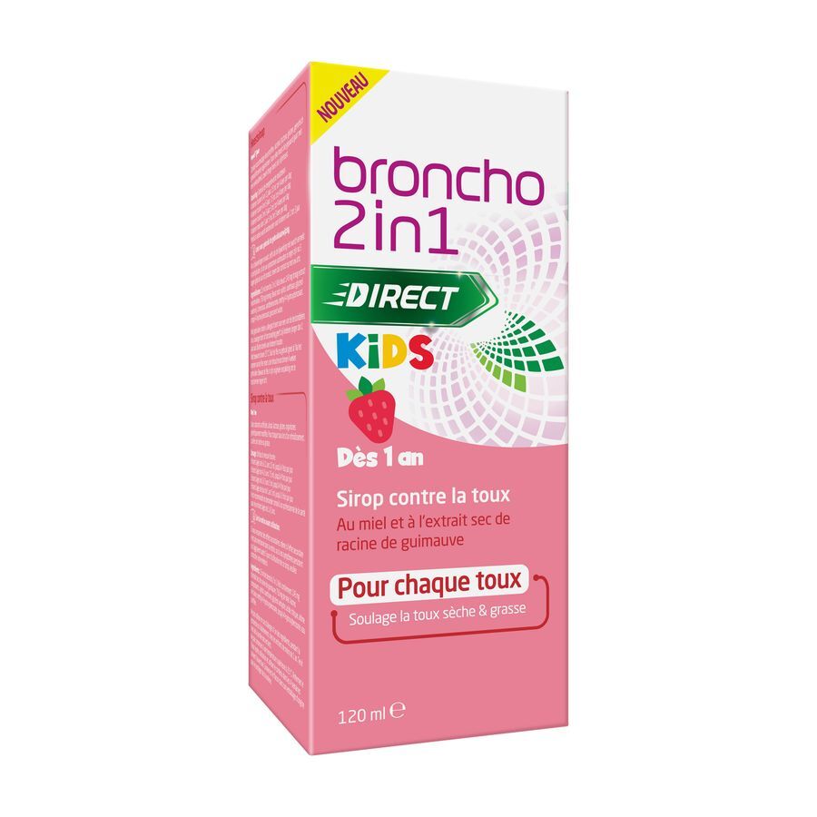 Broncho 2in1 kids cough syrup 120ml kopen? | Multipharma.be