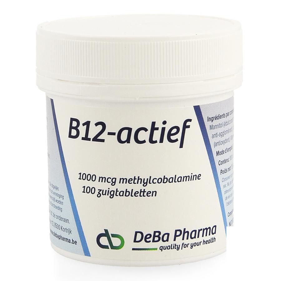 Vitamine b12 1000mcg methylcobalamine zuigtabl kopen? | Multipharma.be