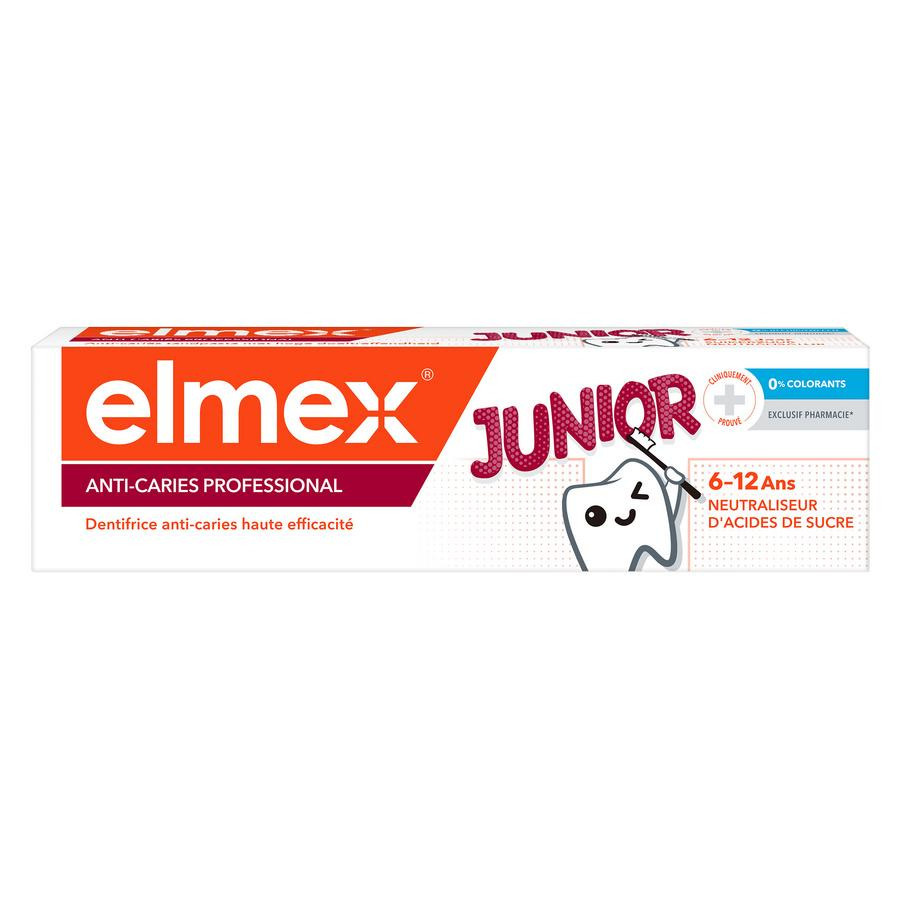 studie Vervreemden George Hanbury Elmex Anti-cariës Professional tandpasta junior 6-12 jaar tube 75ml kopen?  | Multipharma.be