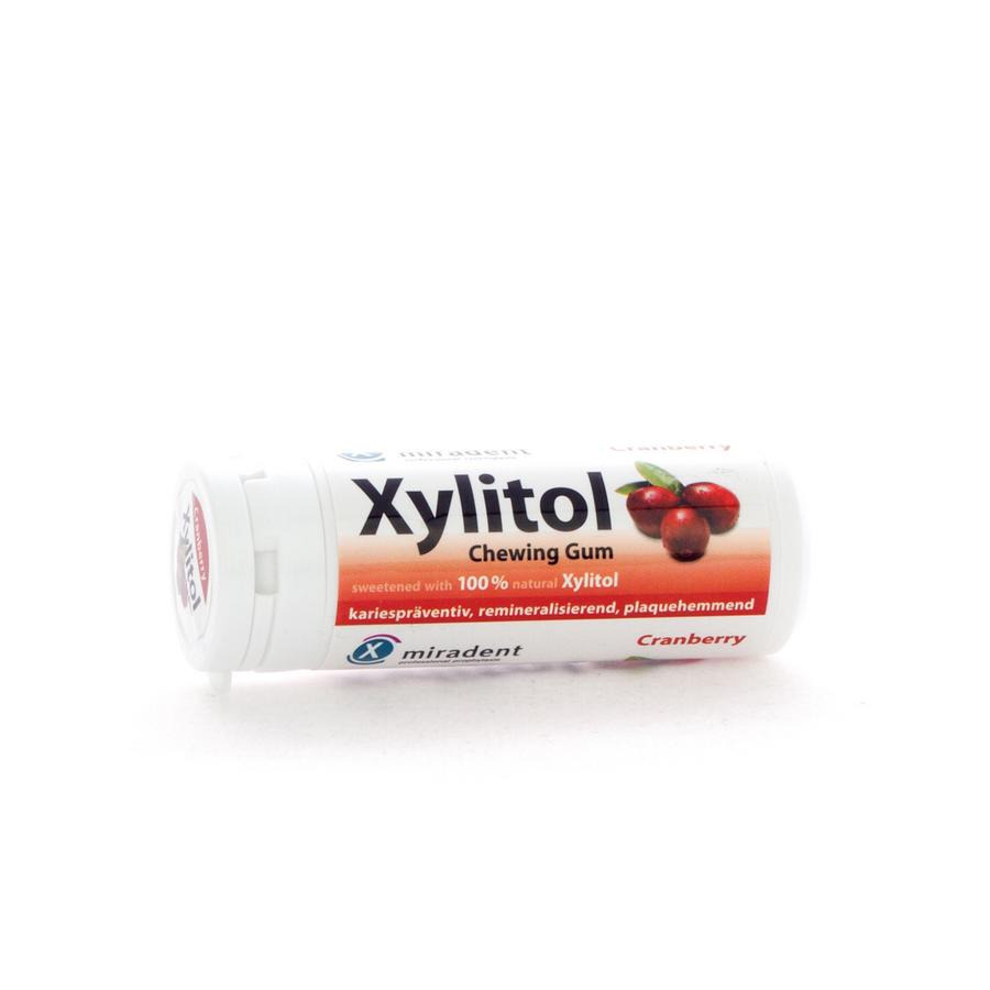 Miradent kauwgom xylitol veenbes zs 30 kopen? Multipharma.be