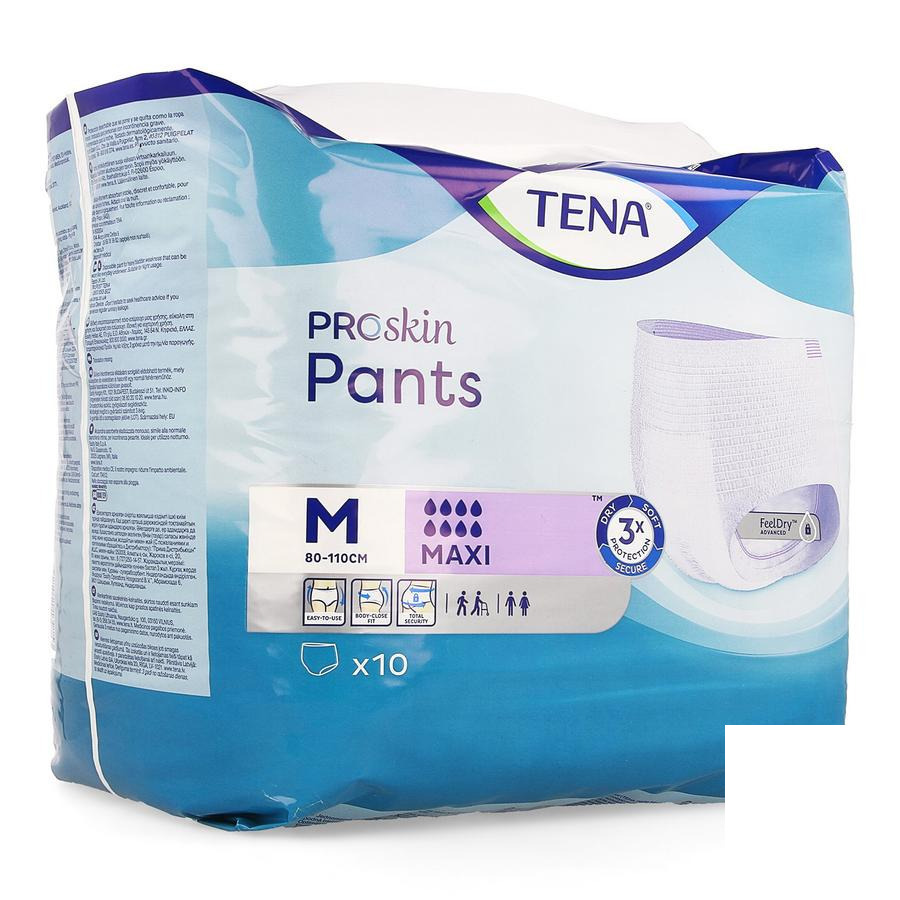 Tena proskin pants maxi medium 10 kopen? Multipharma.be