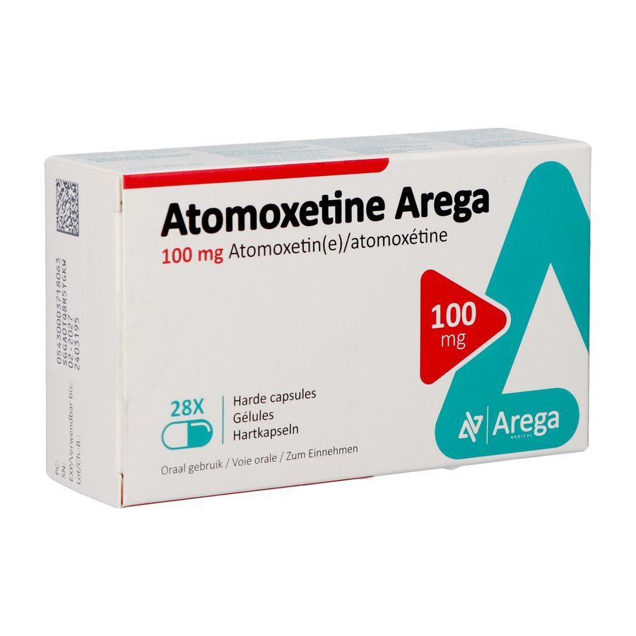Atomoxetine Arega capsules 100mg x 28st kopen? | Multipharma.be