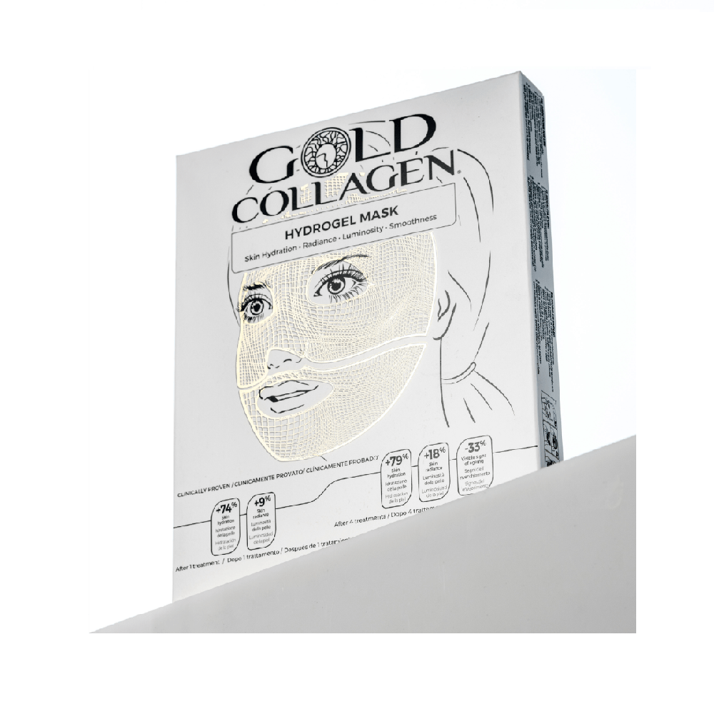 Christian Terug kijken verkiezen Gold Collagen Hydrogel gezichtsmasker intense hydratatie 4st kopen? |  Multipharma.be