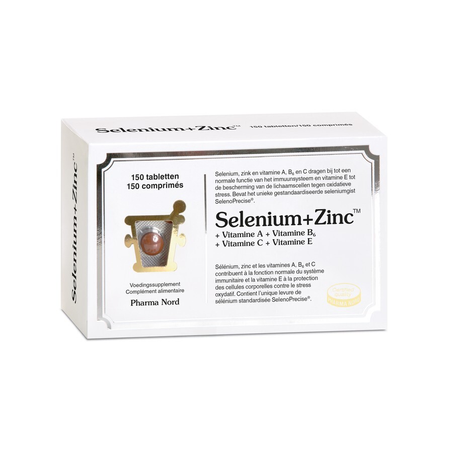 Achetez Selenium+zinc 150 comp en ligne ? | Multipharma.be
