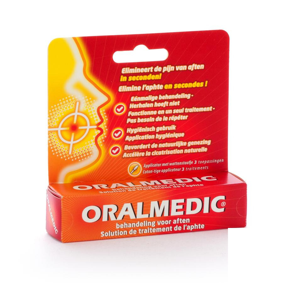 Achetez Oralmedic contre aphtes applicateur 3 en ligne ? Multipharma.be