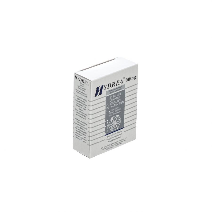 Hydrea capsules 20 x 500mg alu/pvc/pvdc kopen? | Multipharma.be