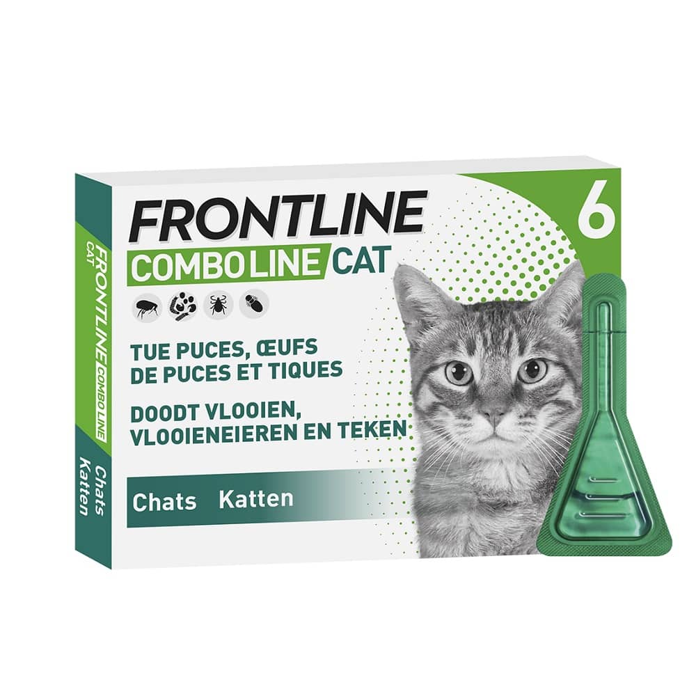 Achetez Frontline Combo Line Cat 6x0 5ml En Ligne Multipharma Be