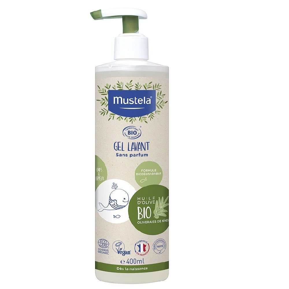 Mustela Bio Wasgel Lichaam En Haar 400ml Kopen Multipharma Be