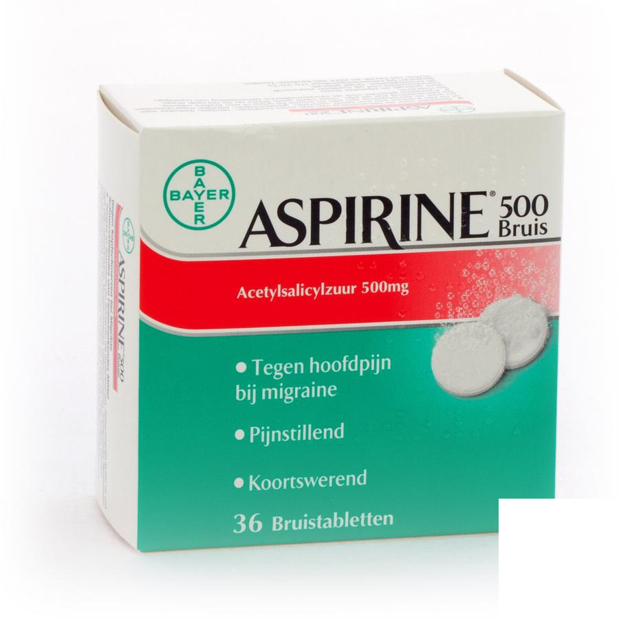 Achetez Aspirine 500mg comp eff 36 en ligne ? Multipharma.be