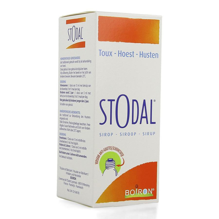 Achetez Stodal Sirop 0ml Boiron En Ligne Multipharma Be