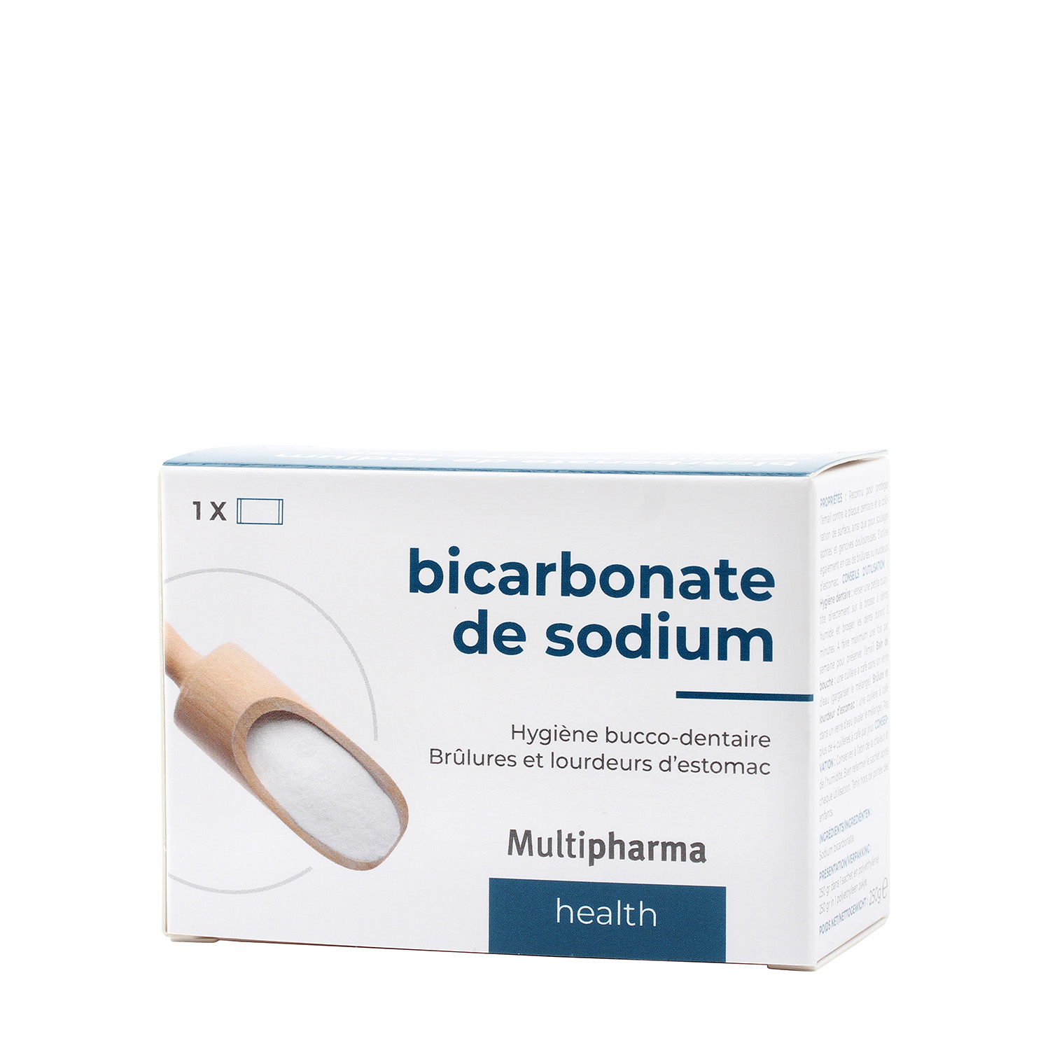 Achetez Multipharma Bicarbonate sodium pdr 250gr en ligne