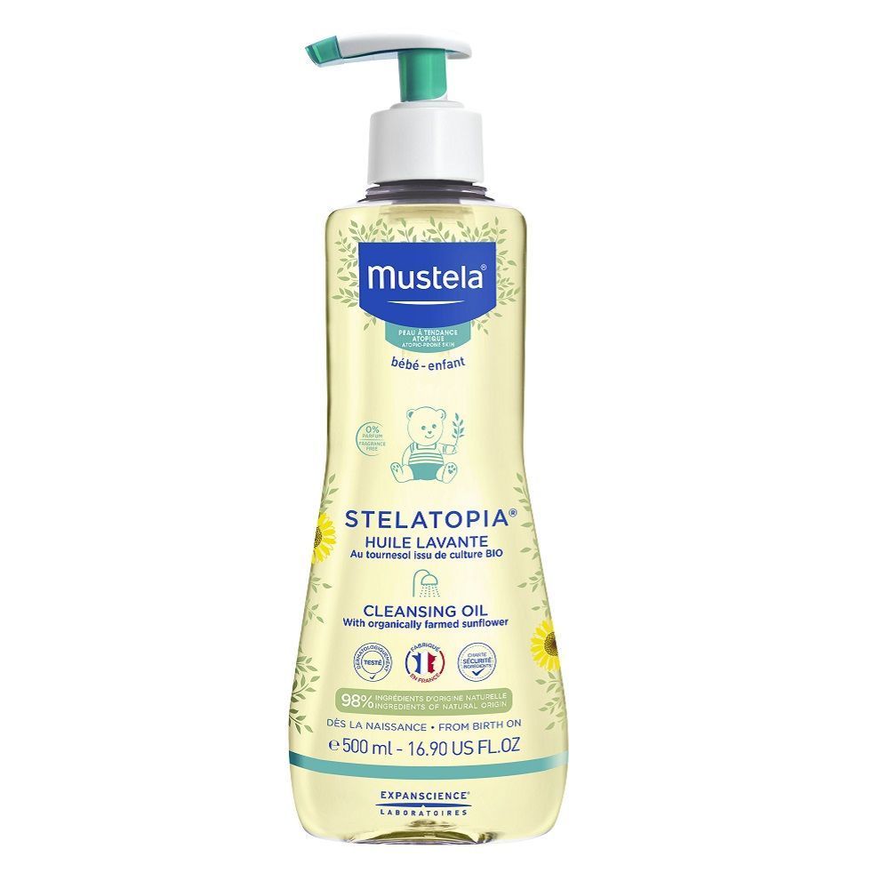 Mustela Stelatopia Reinigende Wasolie 500ml Kopen Multipharma Be