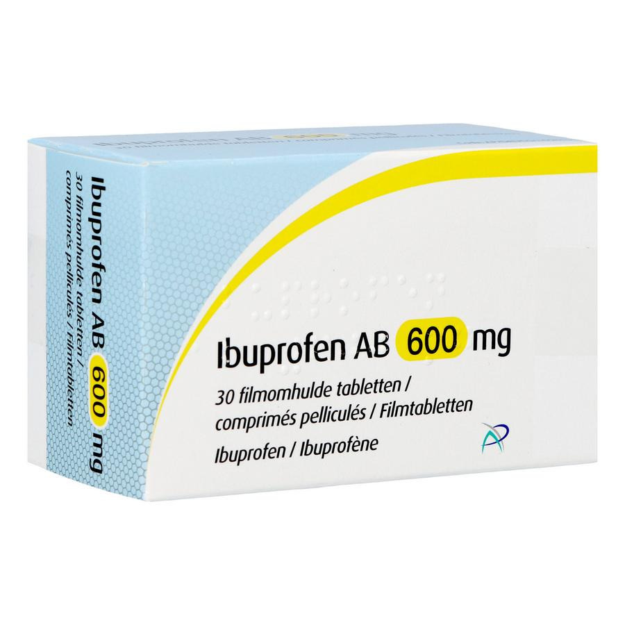 Ibuprofen ab 600mg filmomh tabl 30 kopen? Multipharma.be