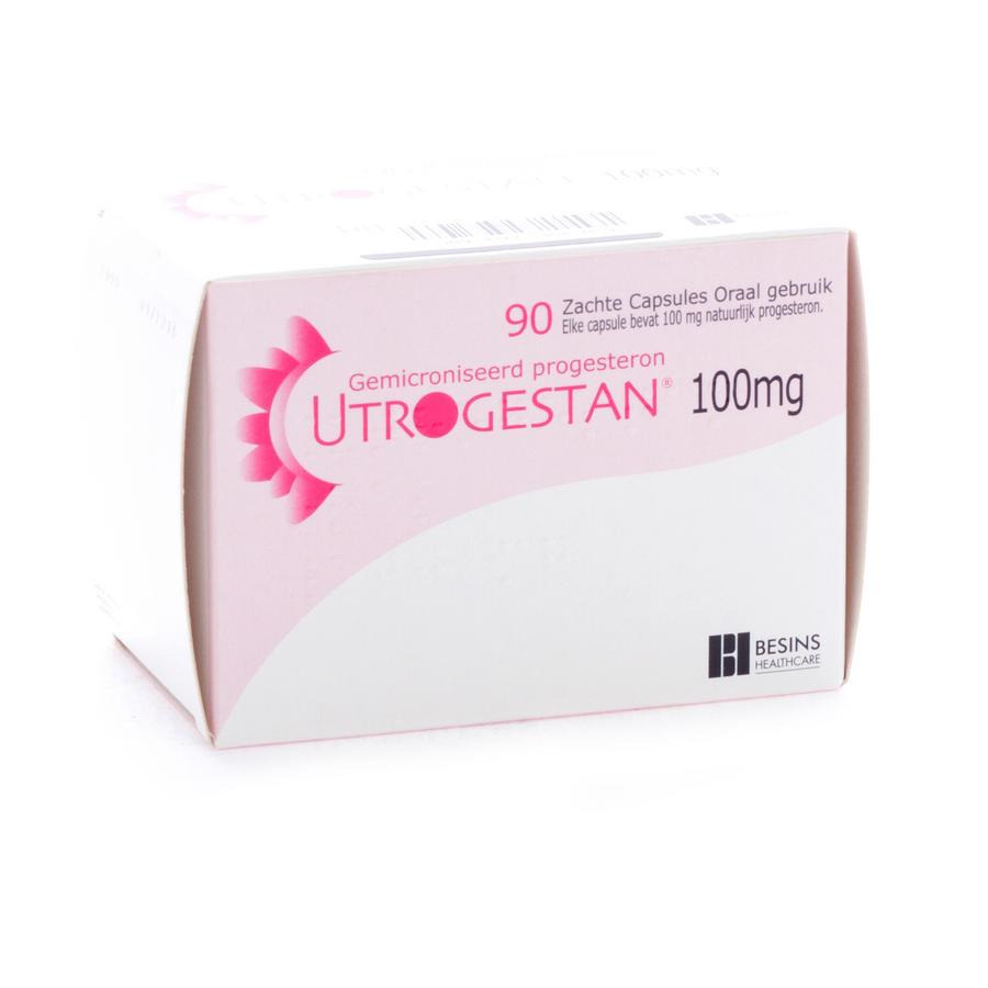 Utrogestan caps oral 90 x 100mg kopen? Multipharma.be